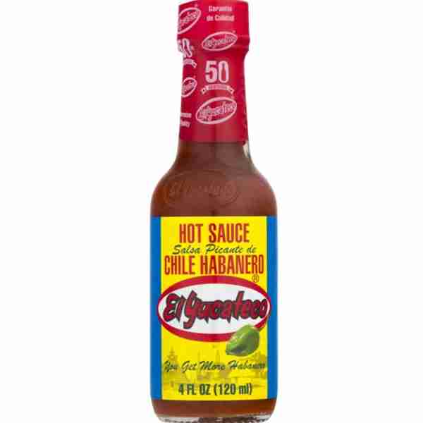 El Yucateco Hot Sauce 12 / 4 OZ - Red