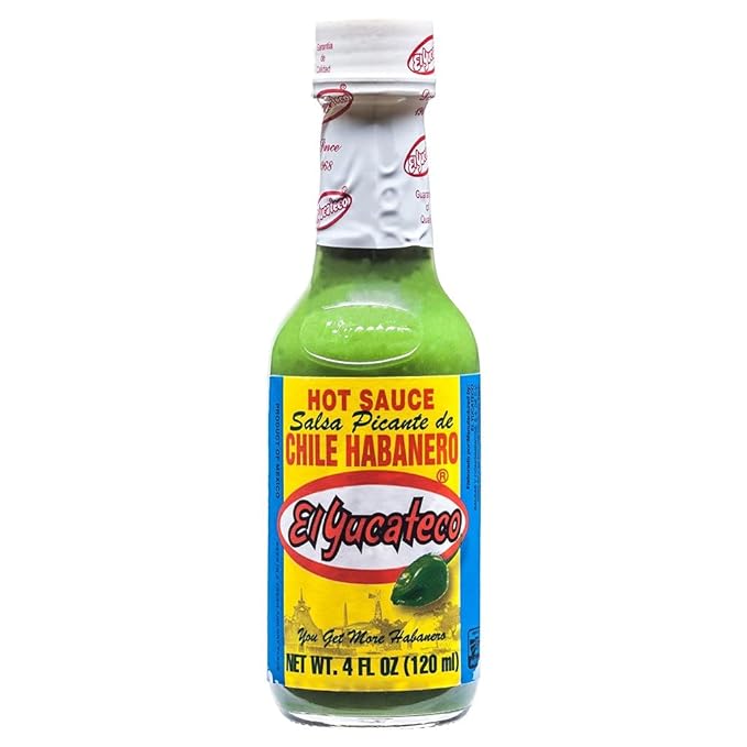 El Yucateco Hot Sauce 12 / 4 OZ - Green