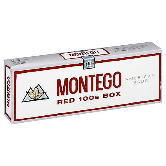 Montego Carton - Red 100s Box