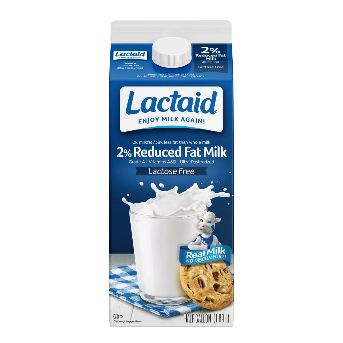 Lactaid Milk 2% Reduced Fat - 64 OZ