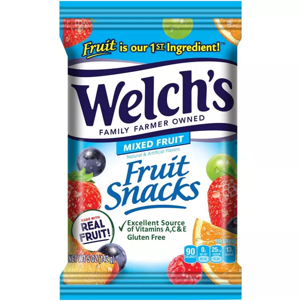Welch's Fruit Snacks 5 OZ - Each