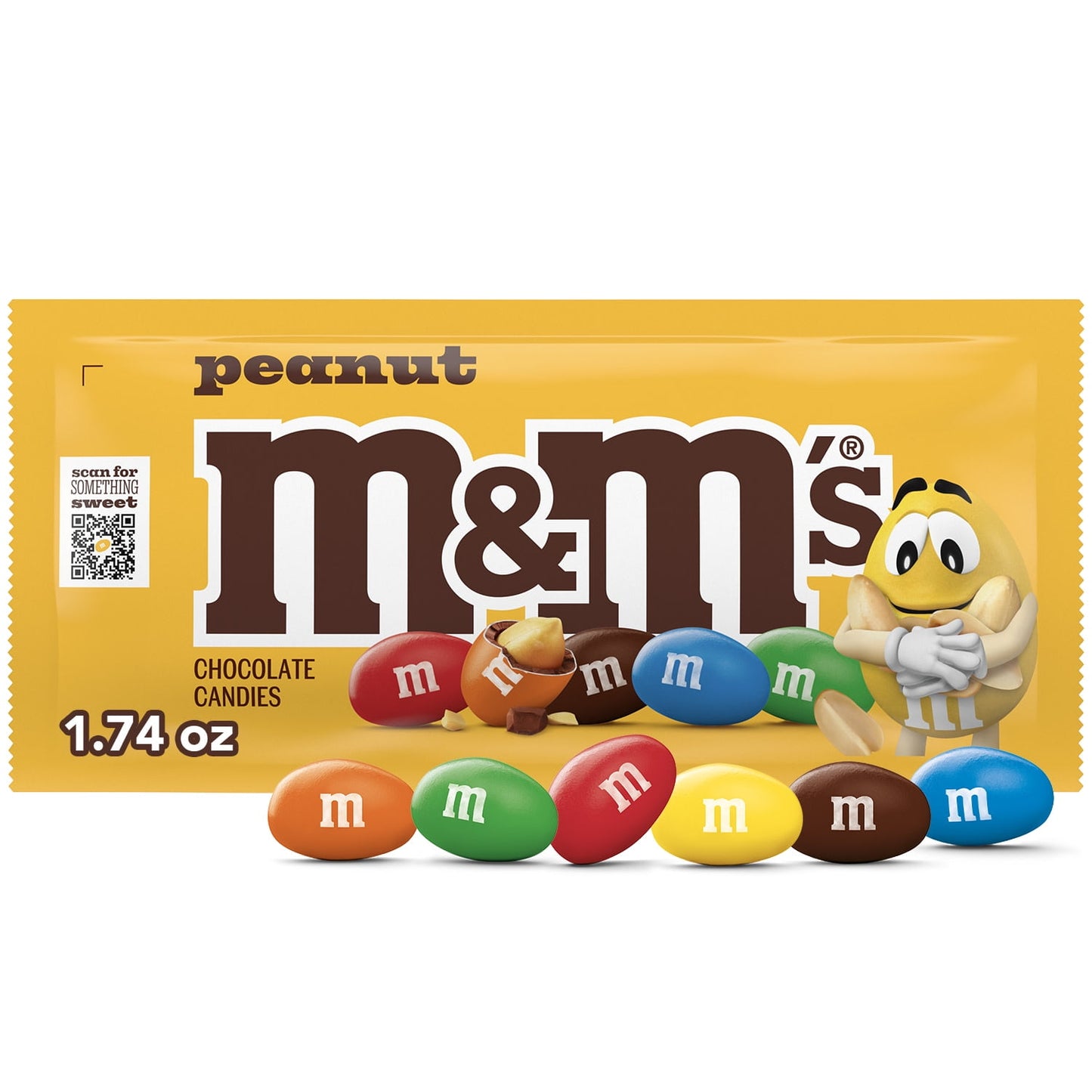 M&M's Peanuts 36 counts / 1.74 OZ
