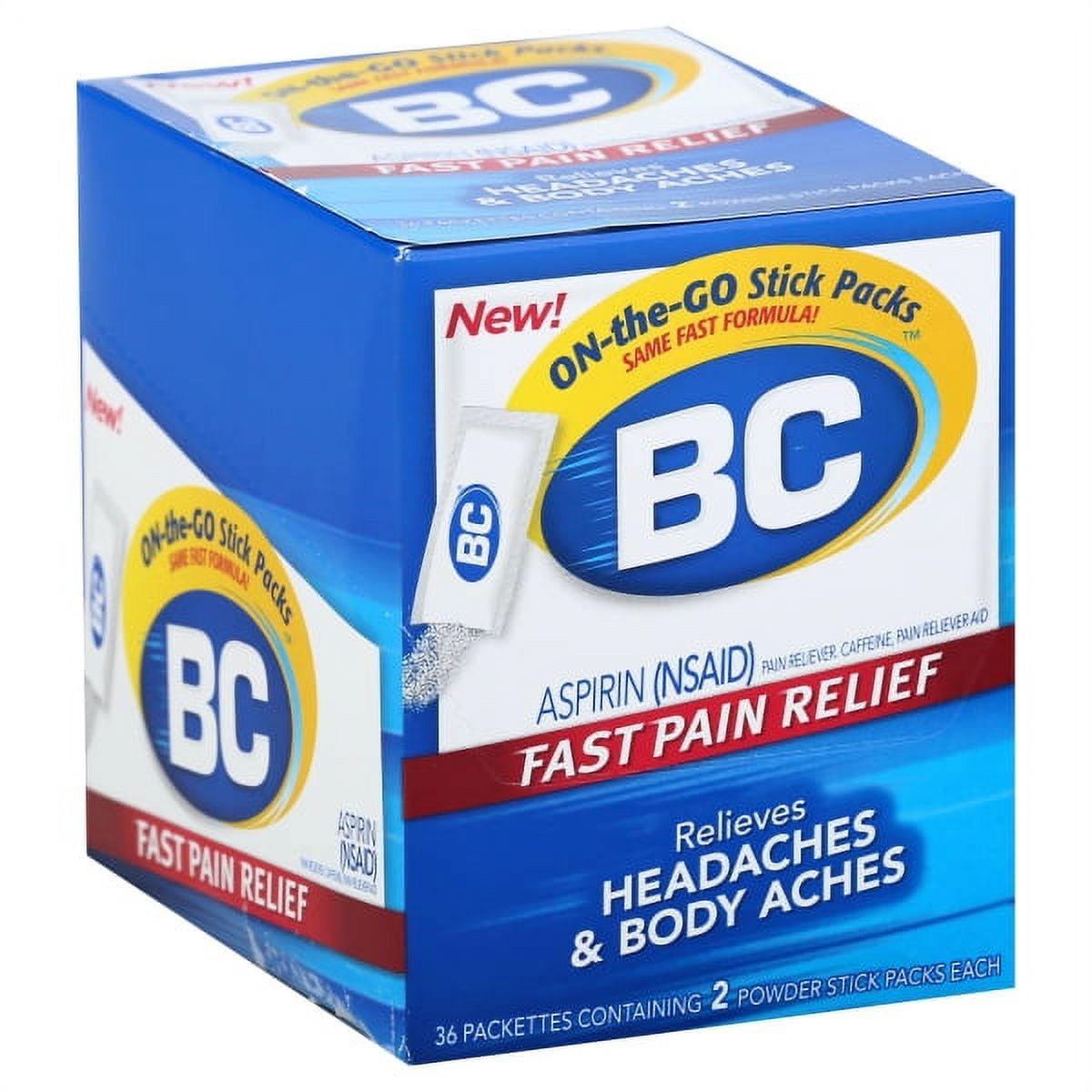 BC Powder Pain Reliever 36 counts