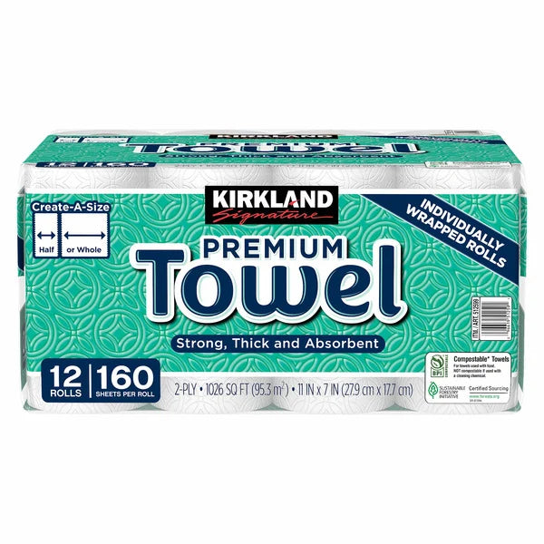 Kirkland Paper Towel 12 CT