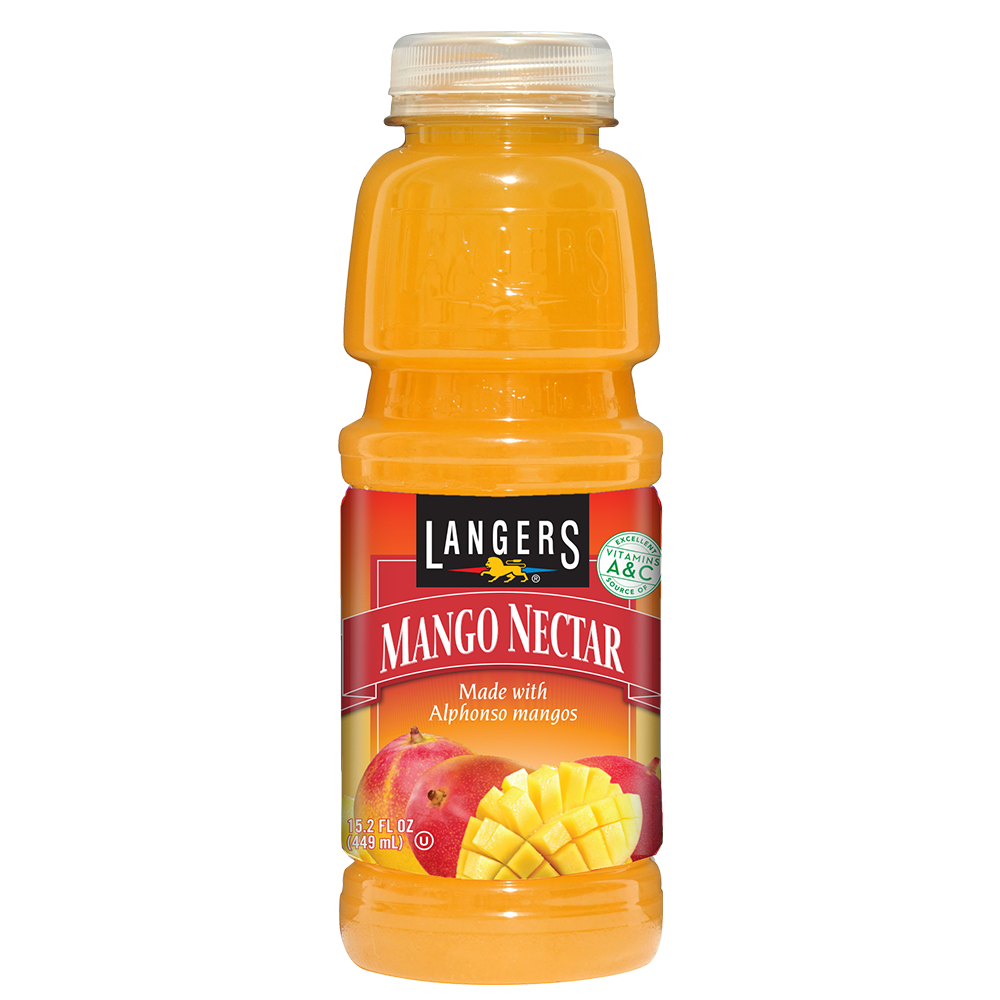 Langers Mango Nectar juice 12 / 15.2 OZ