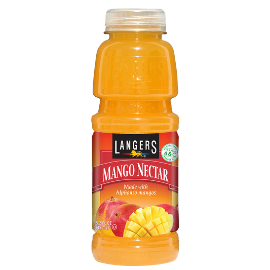 Langers Mango Nectar juice 12 / 15.2 OZ