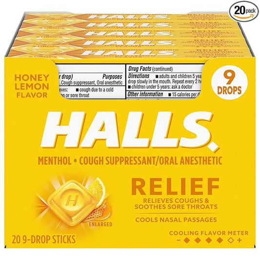 Hall's Cough Drops 20 count