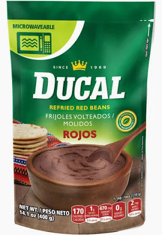 Ducal Refried Beans (Red) 14.1 OZ - Each