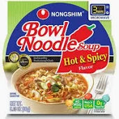 Nong Shim Ramen Bowl Hot & Spicy 12 CT