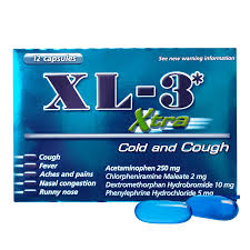 XL-3 Extra Cold & Cough 12 - Each